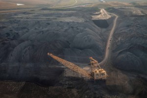 Coal mine in the Powder River Basin