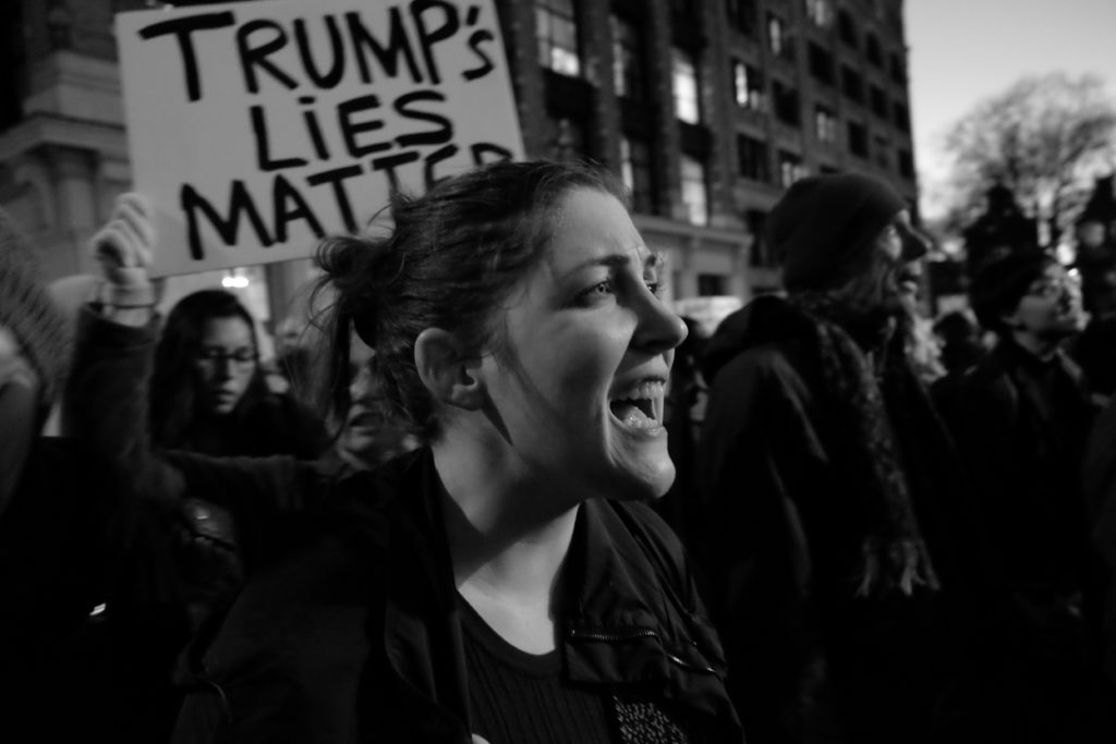 Women's march, activism, Trump, protest